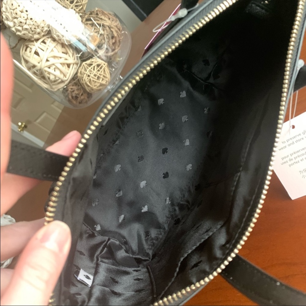 Kate Spade ♠️ Crossbody Tote/Matching Cardholder - Picture 3 of 6